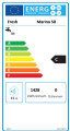 Varmtvannsbereder el 50 liter - FRESH Marina
